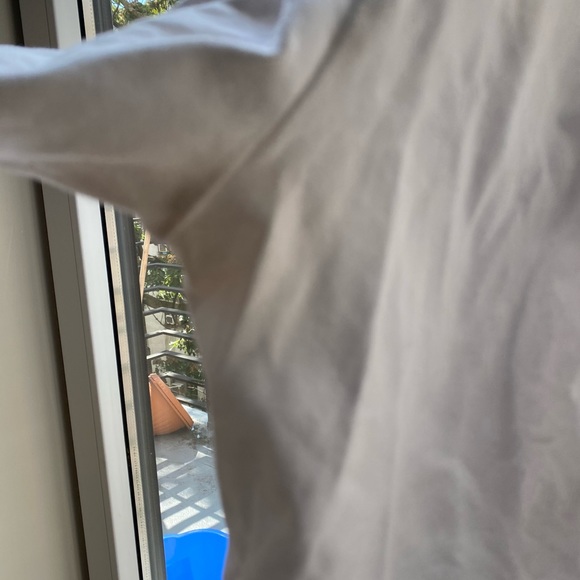 White criss-cross American Apparel top - Picture 4 of 5